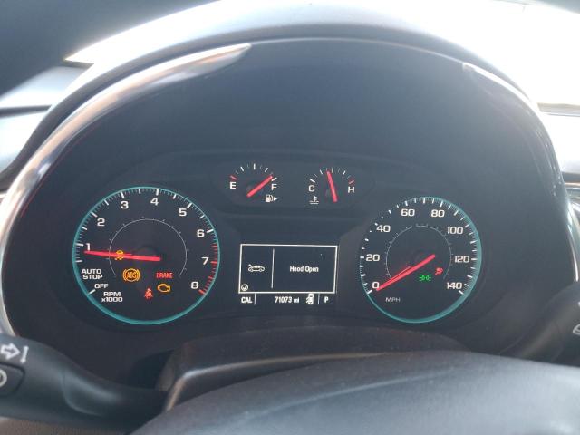 1G1ZD5STXMF038444 - 2021 CHEVROLET MALIBU LT შავი ფოტო 9