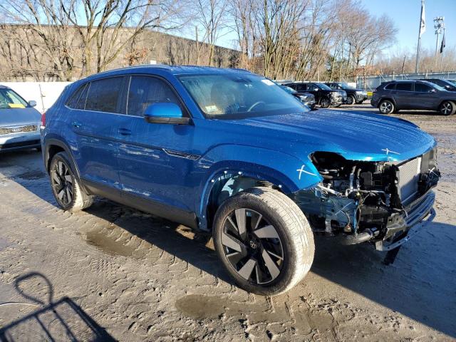 1V2HE2CA1RC222710 - 2024 VOLKSWAGEN ATLAS CROS SE Синій фото 4