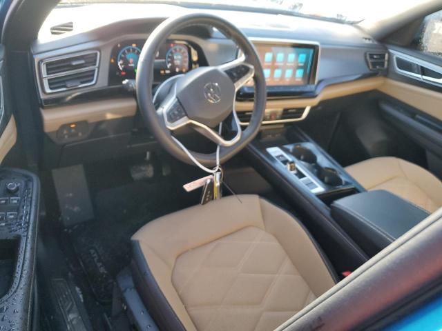 1V2HE2CA1RC222710 - 2024 VOLKSWAGEN ATLAS CROS SE Синій фото 8