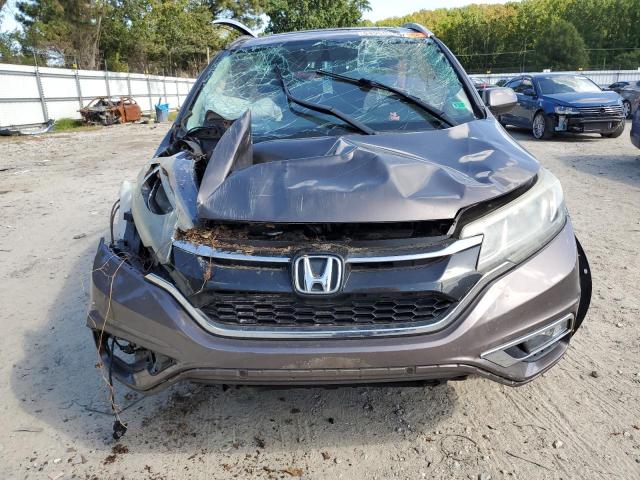 2HKRM4H7XGH662055 - 2016 HONDA CR-V EXL GRAY photo 5