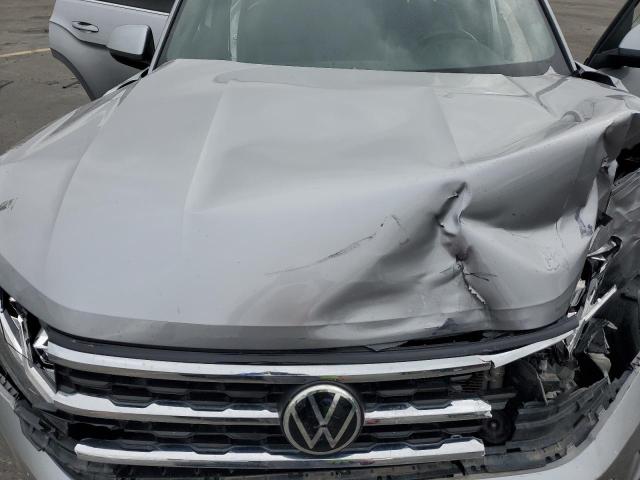 1V21C2CA9LC225482 - 2020 VOLKSWAGEN ATLAS CROS SE Серебристый фото 12
