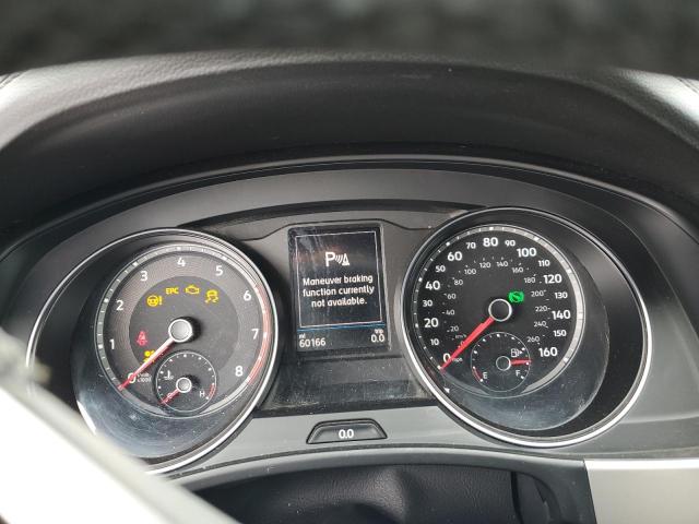 1V21C2CA9LC225482 - 2020 VOLKSWAGEN ATLAS CROS SE Серебристый фото 9