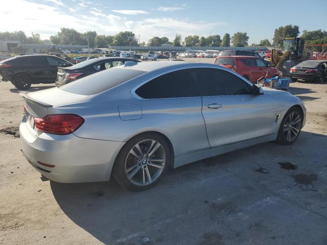 WBA3N3C51EF711229 - 2014 BMW 428 I SILVER photo 3