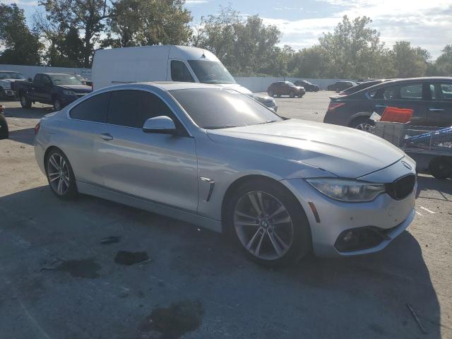 WBA3N3C51EF711229 - 2014 BMW 428 I SILVER photo 4