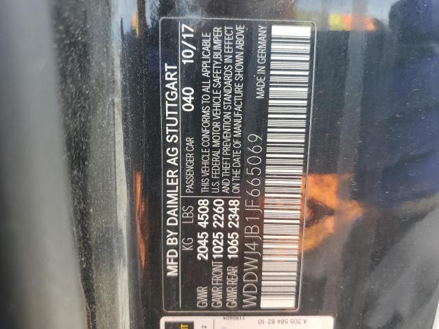 WDDWJ4JB1JF665069 - 2018 MERCEDES-BENZ C 300 შავი ფოტო 12