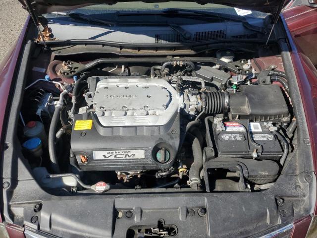 1HGCP368X8A055196 - 2008 HOND ACCORD EXL 勃艮第红 照片 11
