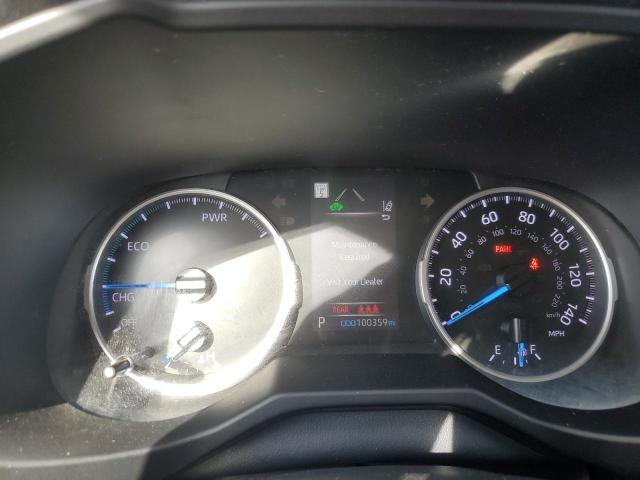 4T3RWRFV3MU016269 - 2021 TOYOTA RAV4 XLE Gümüş foto 9