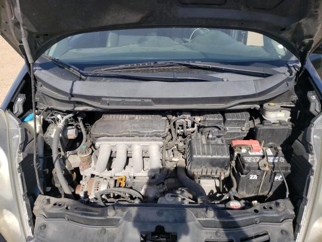 JHMGE8G54CS002373 - 2012 HONDA FIT SPORT Schwarz Foto 11