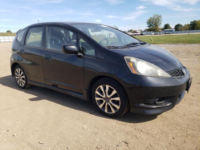 JHMGE8G54CS002373 - 2012 HONDA FIT SPORT Schwarz Foto 4