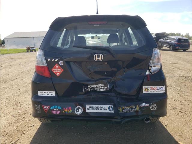 JHMGE8G54CS002373 - 2012 HONDA FIT SPORT Schwarz Foto 6