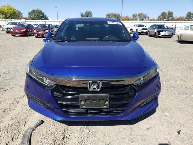 1HGCV1F36JA193872 - 2018 HONDA ACCORD SPORT BLUE photo 5
