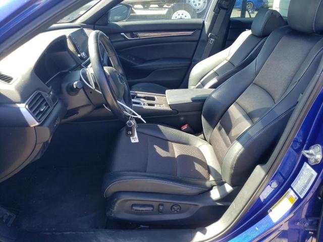 1HGCV1F36JA193872 - 2018 HONDA ACCORD SPORT BLUE photo 7