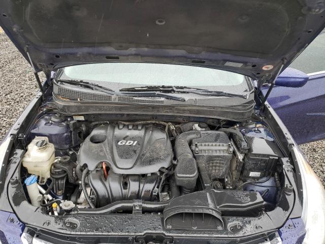 5NPEC4AC1BH044625 - 2011 HYUNDAI SONATA SE BLUE photo 11