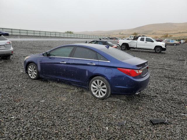 5NPEC4AC1BH044625 - 2011 HYUNDAI SONATA SE BLUE photo 2