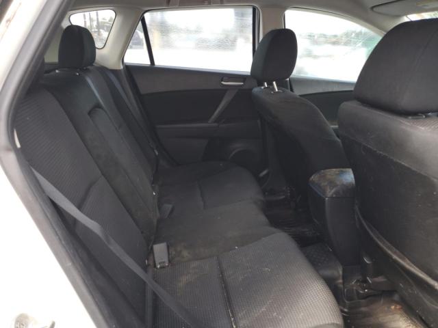JM1BL1L82C1576470 - 2012 MAZD 3 I WHITE photo 10