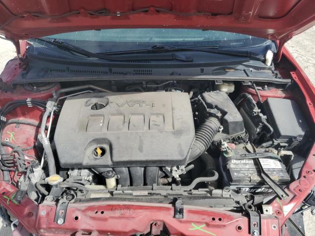 5YFBURHE4HP657323 - 2017 TOYOTA COROLLA L 红色 照片 11