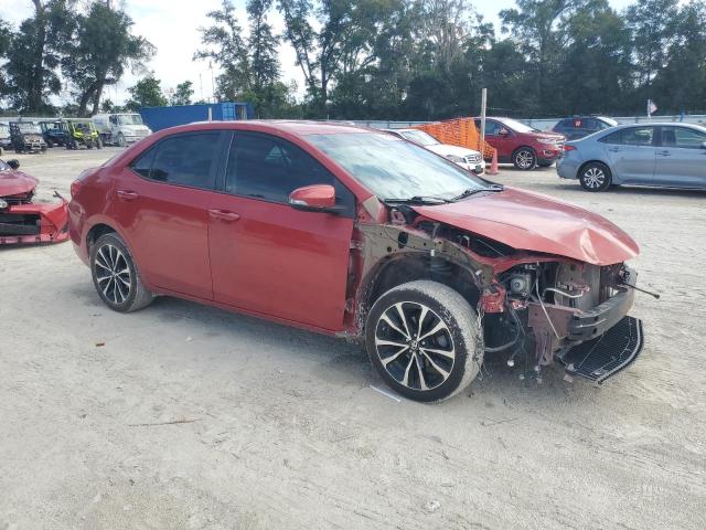 5YFBURHE4HP657323 - 2017 TOYOTA COROLLA L 红色 照片 4