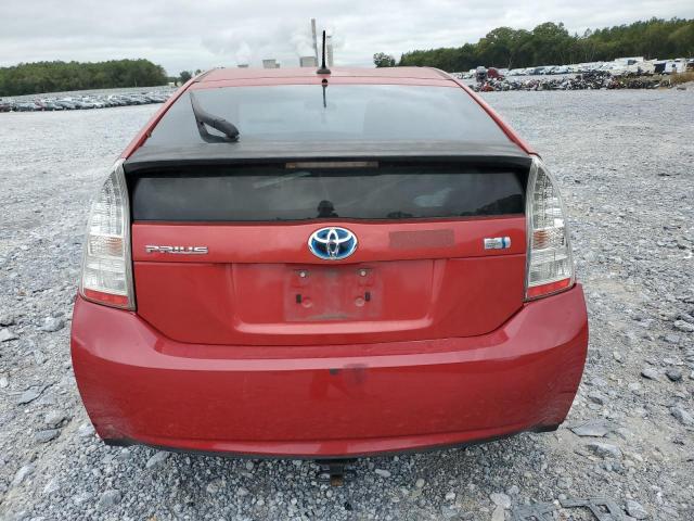 JTDKN3DU6B1378880 - 2011 TOYOTA PRIUS წითელი ფოტო 6