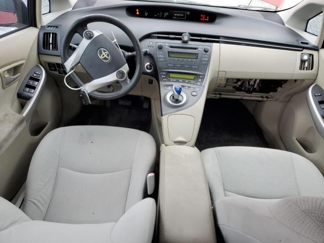 JTDKN3DU6B1378880 - 2011 TOYOTA PRIUS წითელი ფოტო 8