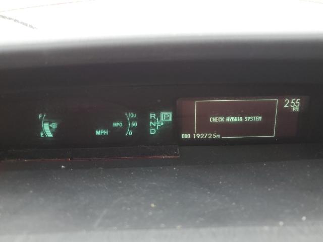 JTDKN3DU6B1378880 - 2011 TOYOTA PRIUS წითელი ფოტო 9