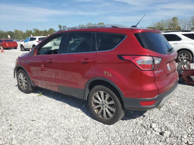 1FMCU9JD3HUE32279 - 2017 FORD ESCAPE TITANIUM RED photo 2
