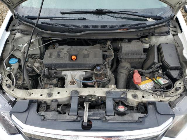 2HGFB2F66CH522435 - 2012 HONDA CIVIC HF WHITE photo 11
