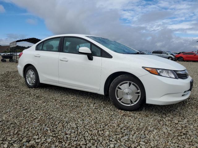 2HGFB2F66CH522435 - 2012 HONDA CIVIC HF WHITE photo 4