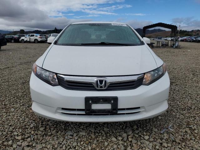 2HGFB2F66CH522435 - 2012 HONDA CIVIC HF WHITE photo 5