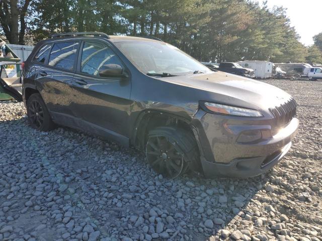 1C4PJLCB9EW292794 - 2014 JEEP CHEROKEE LATITUDE GRAY photo 4