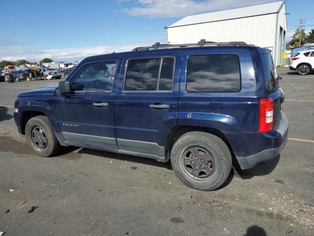 1C4NJPBA4CD684226 - 2012 JEEP PATRIOT SPORT BLUE photo 2
