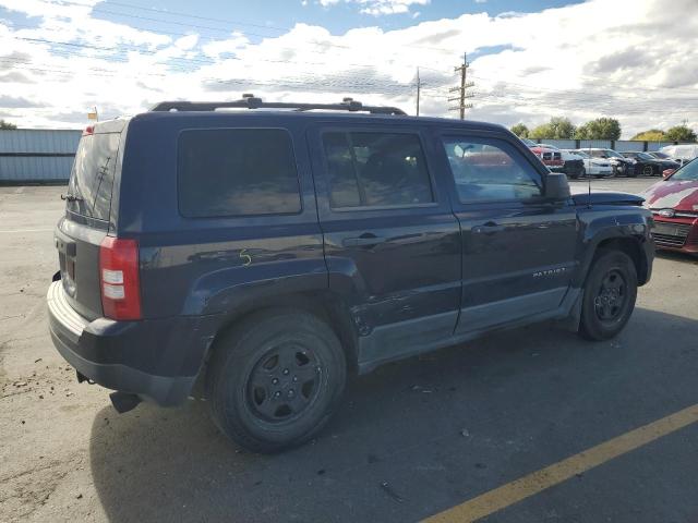 1C4NJPBA4CD684226 - 2012 JEEP PATRIOT SPORT BLUE photo 3