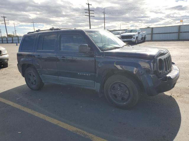 1C4NJPBA4CD684226 - 2012 JEEP PATRIOT SPORT BLUE photo 4