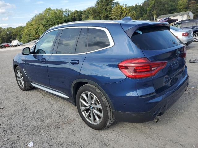 5UXTR9C59JLD64398 - 2018 BMW X3 XDRIVE30I BLUE photo 2