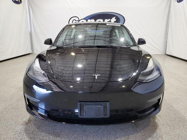 5YJ3E1EA7NF286654 - 2022 TESLA MODEL 3 BLACK photo 5