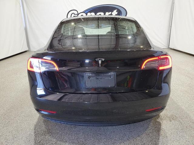 5YJ3E1EA7NF286654 - 2022 TESLA MODEL 3 BLACK photo 6