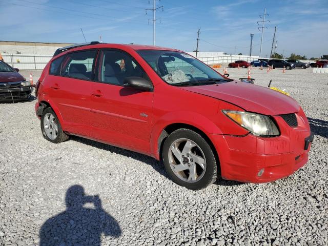 5Y2SL62823Z447712 - 2003 PONTIAC VIBE RED photo 4