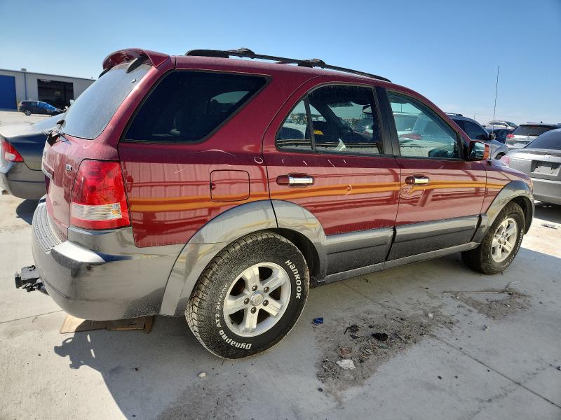 KNDJC733265649370 - 2006 KIA SORENTO EX 红色 照片 3