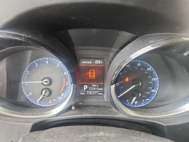 2T1BURHE2GC589988 - 2016 TOYOTA COROLLA L RED photo 9