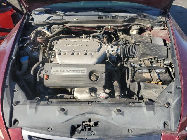 1HGCM66595A065861 - 2005 HONDA ACCORD EX BURGUNDY photo 11