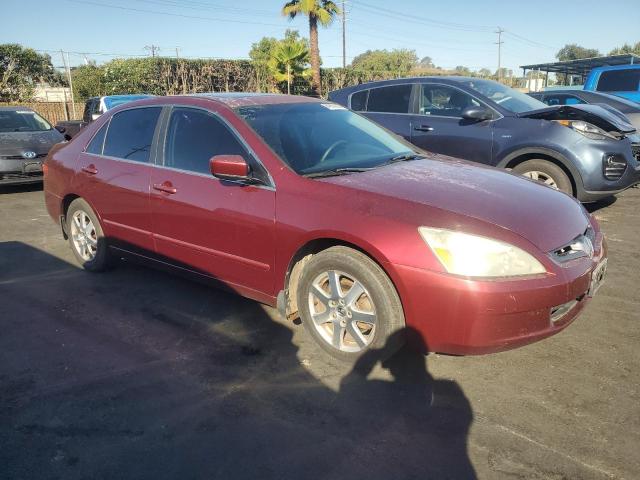 1HGCM66595A065861 - 2005 HONDA ACCORD EX BURGUNDY photo 4