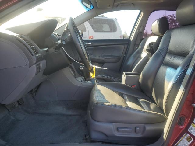 1HGCM66595A065861 - 2005 HONDA ACCORD EX BURGUNDY photo 7