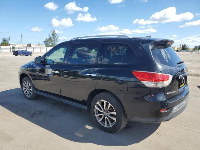 5N1AR2MN4FC639416 - 2015 NISSAN PATHFINDER S BLACK photo 2