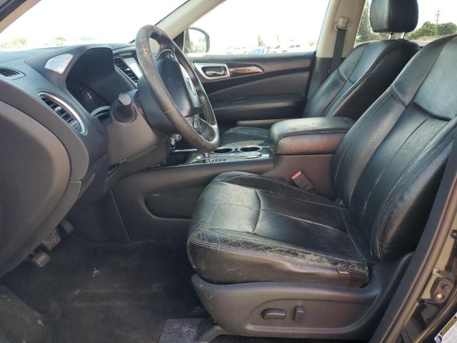 5N1AR2MN4FC639416 - 2015 NISSAN PATHFINDER S BLACK photo 7