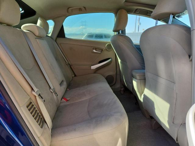 JTDKN3DUXB0275323 - 2011 TOYOTA PRIUS Blau Foto 10