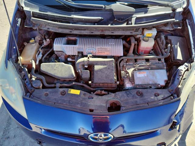 JTDKN3DUXB0275323 - 2011 TOYOTA PRIUS Blau Foto 11