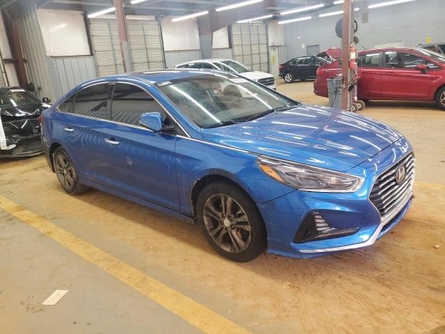 5NPE34AF1JH604717 - 2018 HYUNDAI SONATA SPORT BLUE photo 4