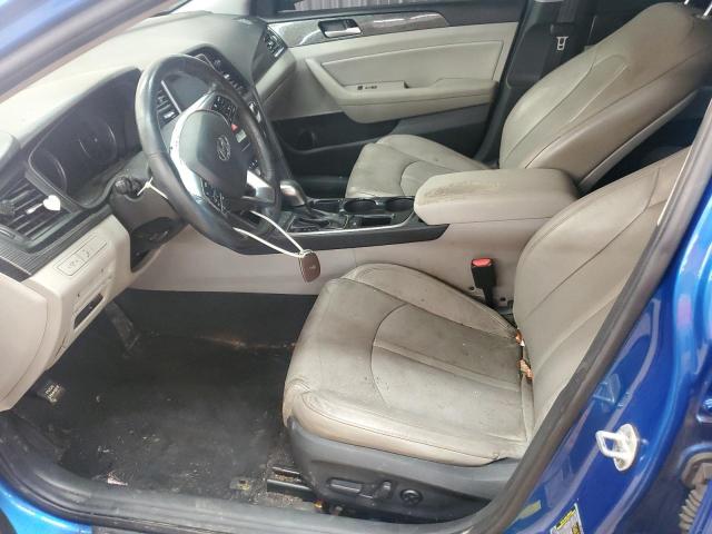5NPE34AF1JH604717 - 2018 HYUNDAI SONATA SPORT BLUE photo 7