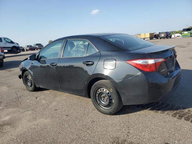 2T1BURHE4FC359920 - 2015 TOYOTA COROLLA L BLACK photo 2