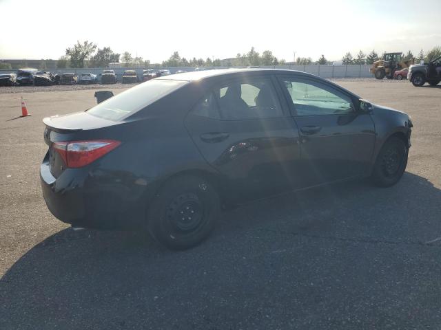 2T1BURHE4FC359920 - 2015 TOYOTA COROLLA L BLACK photo 3