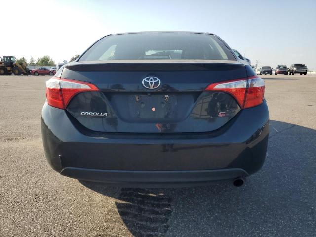 2T1BURHE4FC359920 - 2015 TOYOTA COROLLA L BLACK photo 6